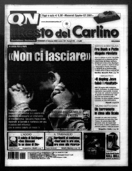 Il Resto del Carlino : giornale dell'Emilia